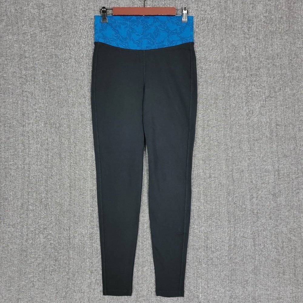 Old Navy Active Leggings Womens Small Black High Rise Waist Stretch Yoga